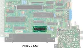 Nintendo NES Mk1 - 2KB-VRAM
