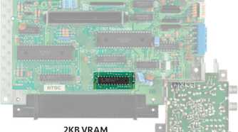 Nintendo NES Mk1 - 2KB-VRAM