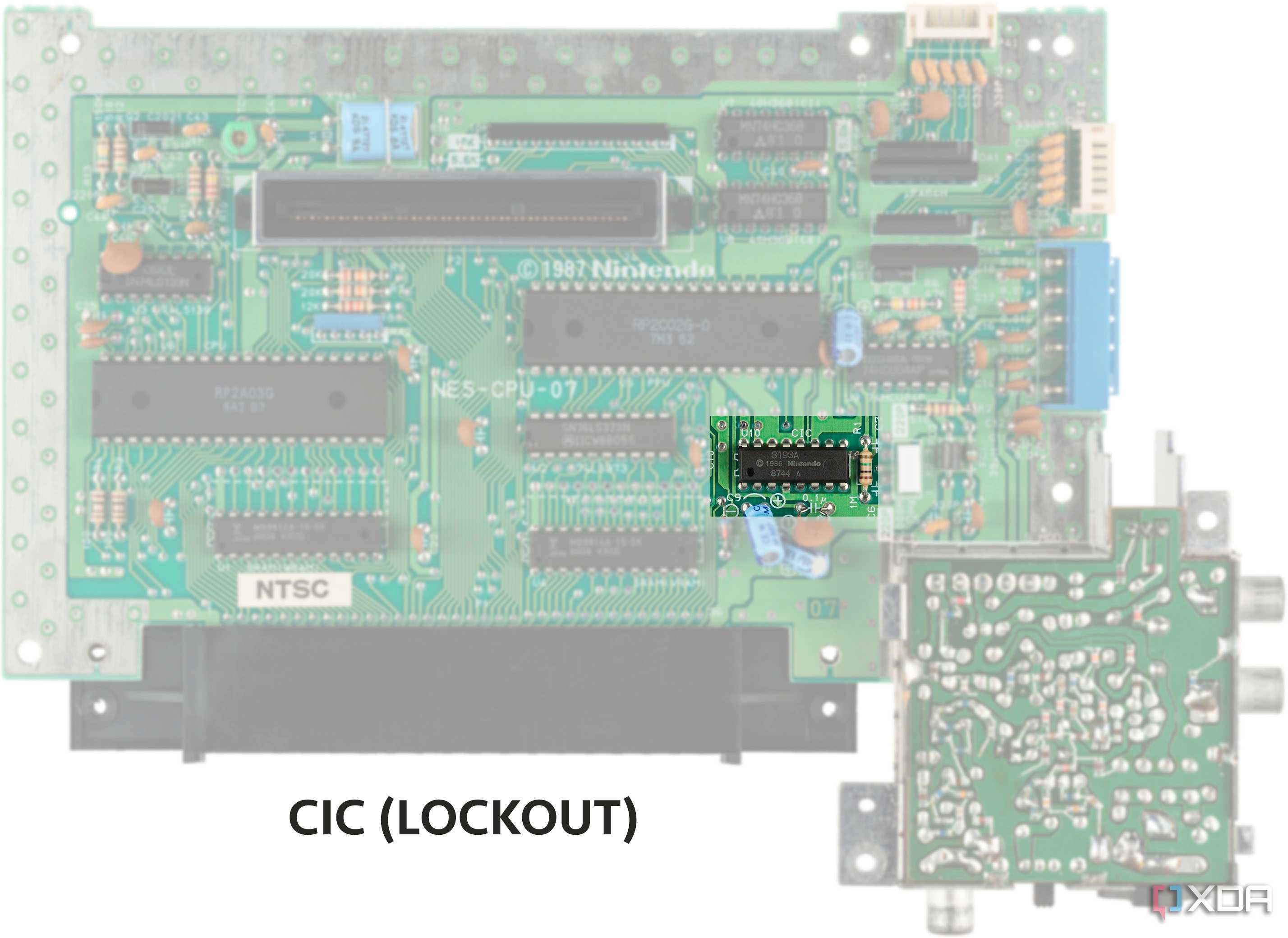 Nintendo NES Mk1 - CIC-Lockout