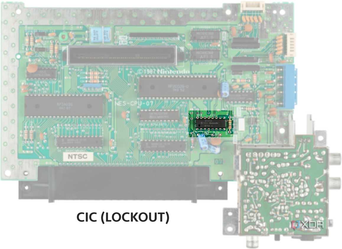 Nintendo NES Mk1 - CIC-Lockout