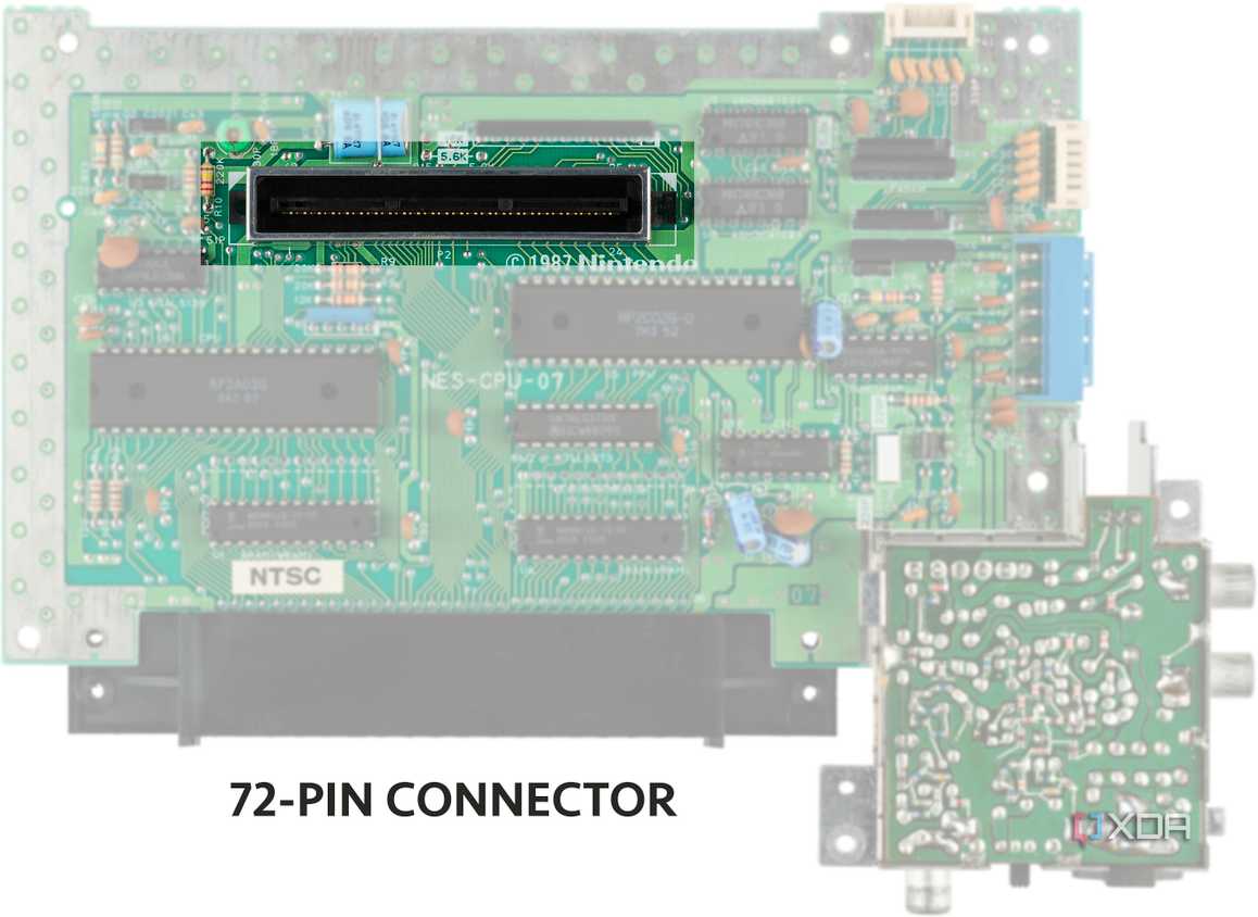 Nintendo NES Mk1 - 72-PIN-Connector