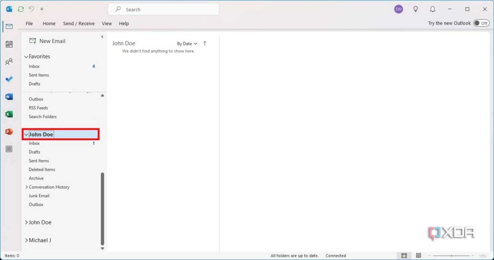 Share your Outlook inbox
