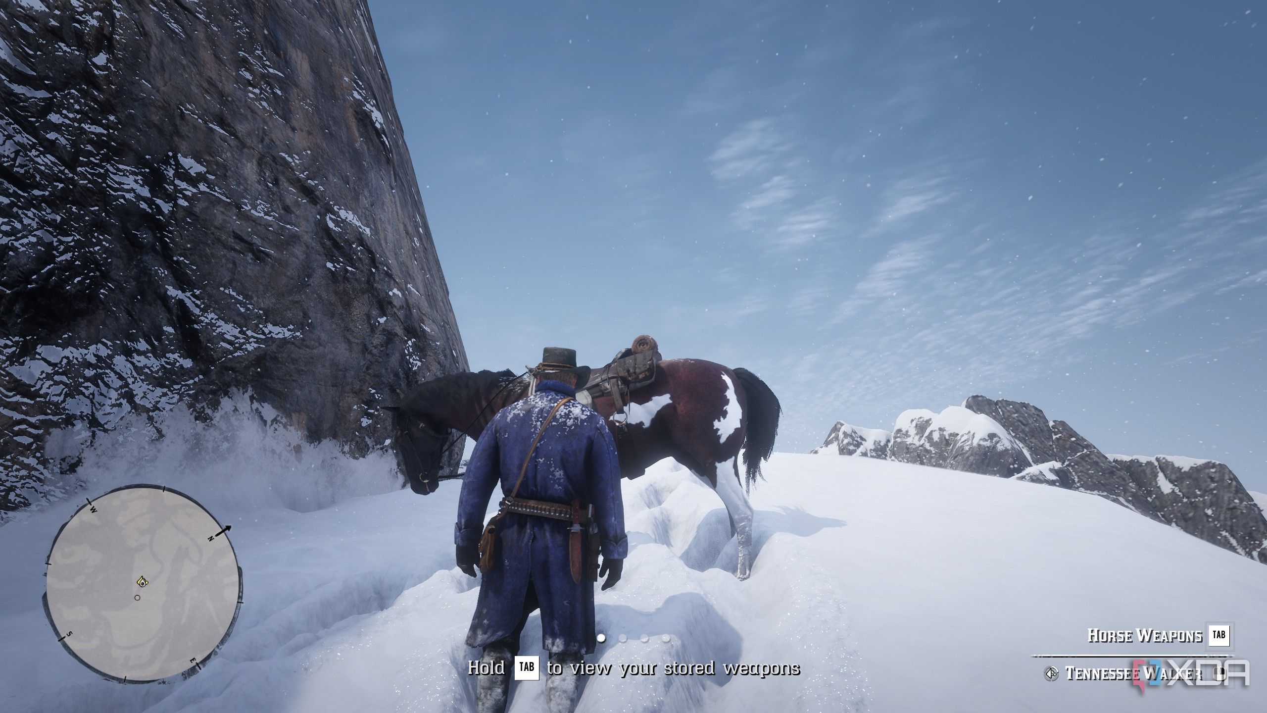 a player with a horse in red dead redemption 2