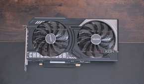 ASRock Arc B570 Challenger top down view