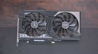 ASRock Arc B570 Challenger top down view
