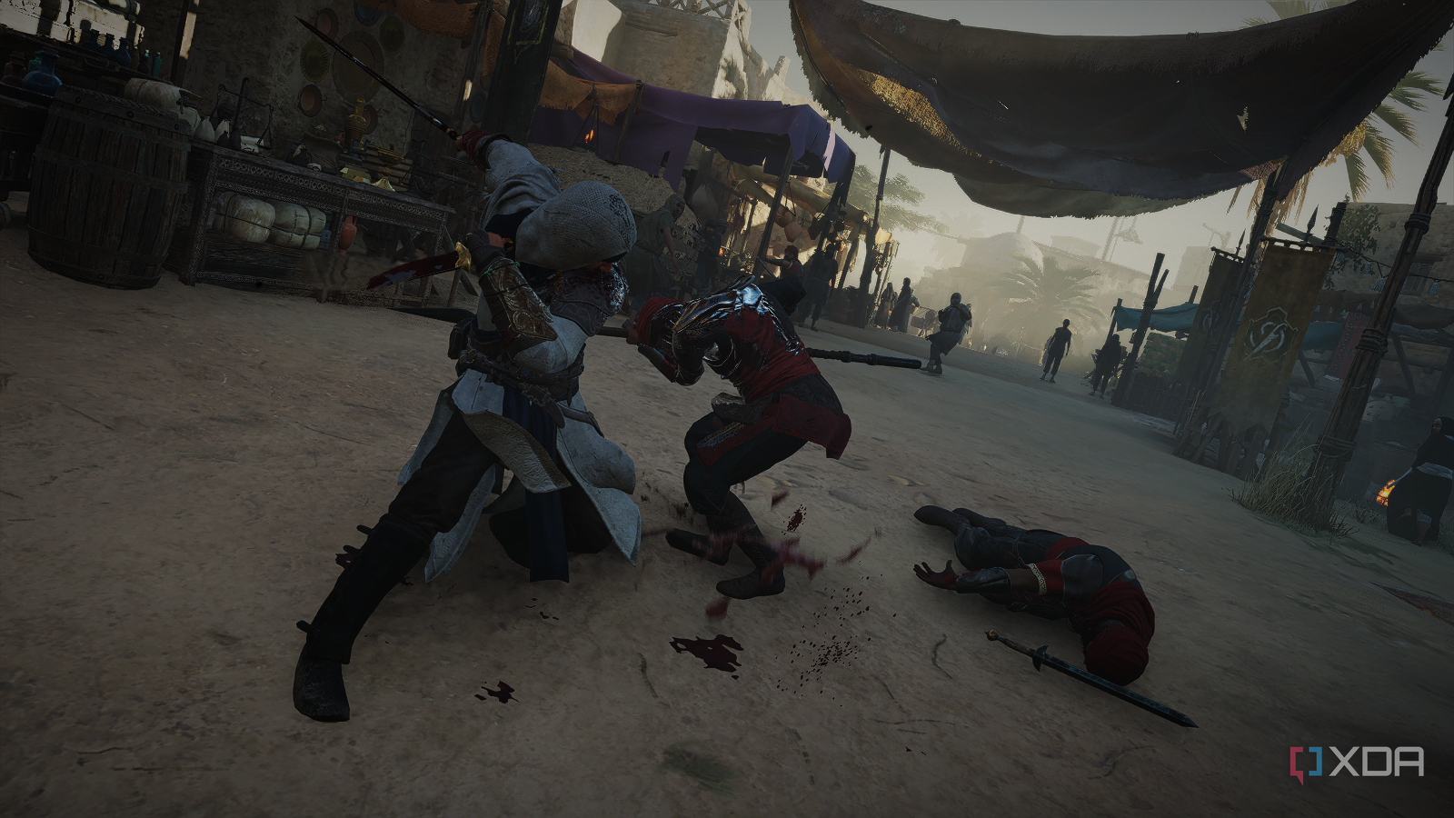 Assassin's-Creed-Mirage-fighting-in-Baghdad