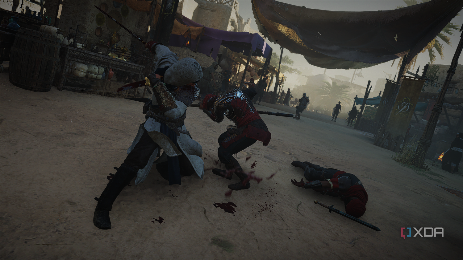Assassin's-Creed-Mirage-fighting-in-Baghdad