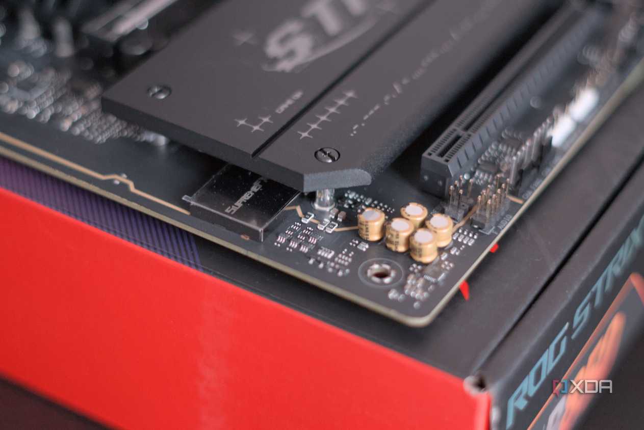 Asus ROG Strix B850-F Gaming WiFi audio