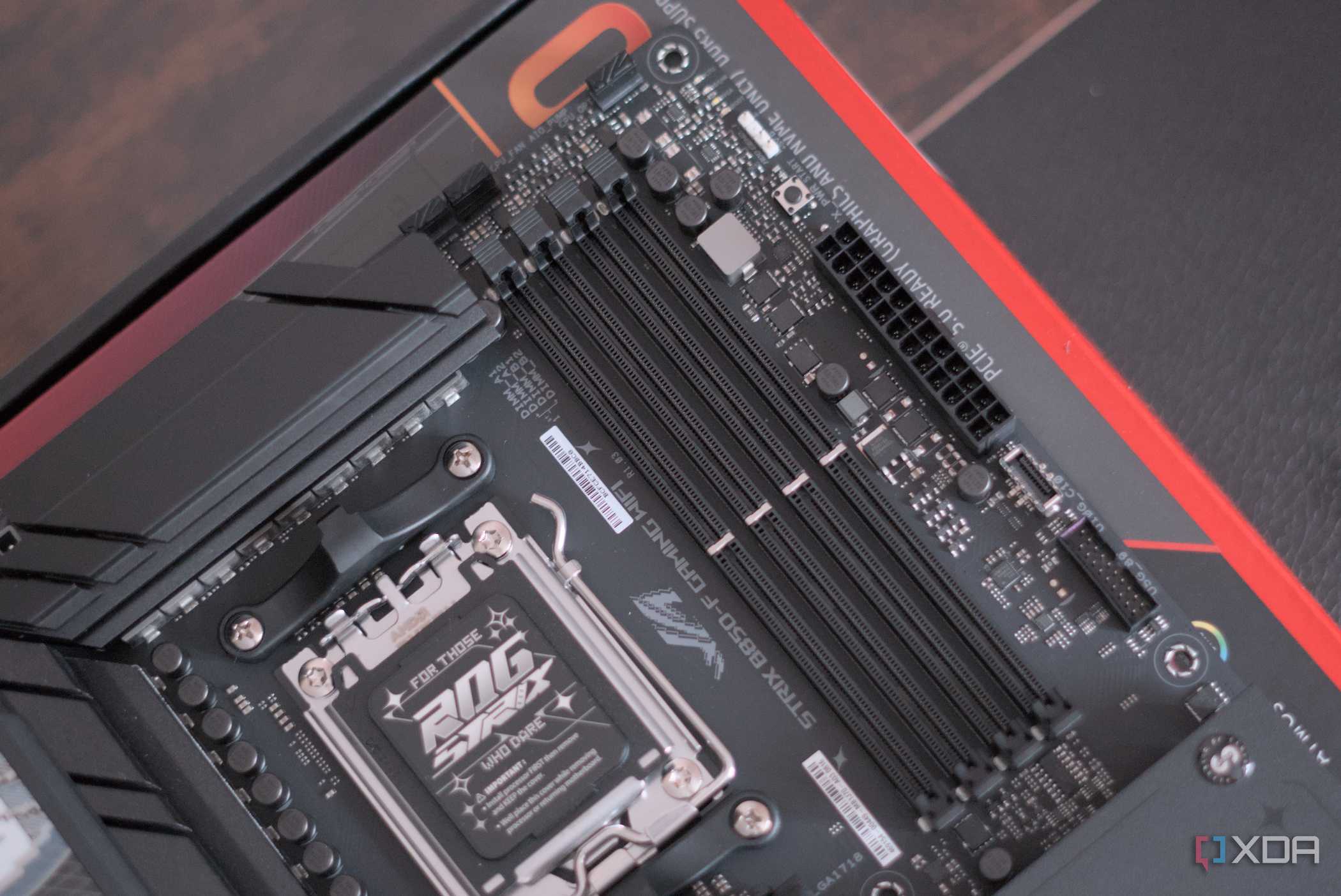 Asus ROG Strix B850-F Gaming WiFi RAM