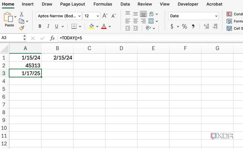 Date Task Flow Using Excel Formulas 8 formulas to manage deadlines and dependencies in Excel