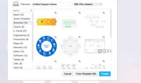draw.io business templates