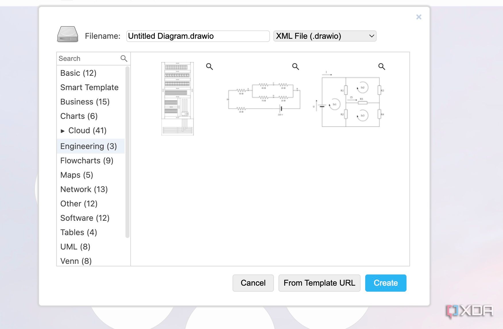 draw.io engineering templates