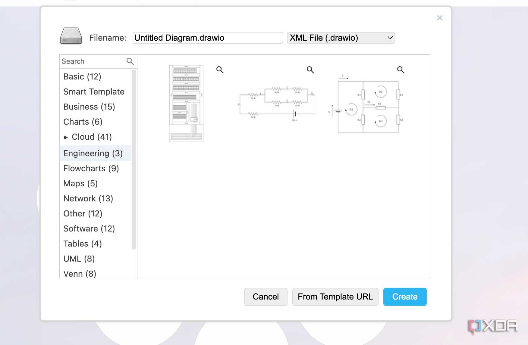 draw.io engineering templates