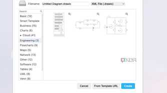 draw.io engineering templates
