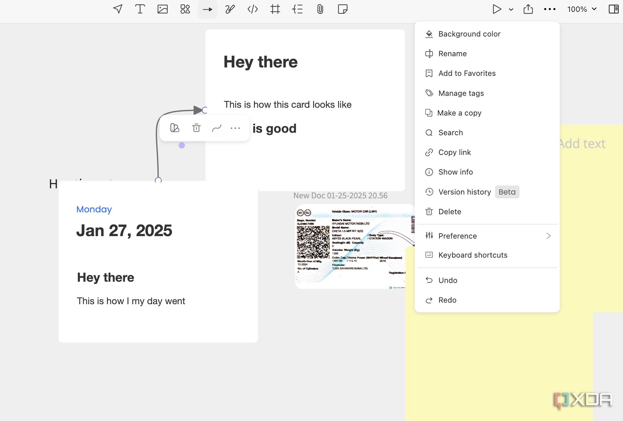 I tried this app to create a visual knowledge base and it blew my mind