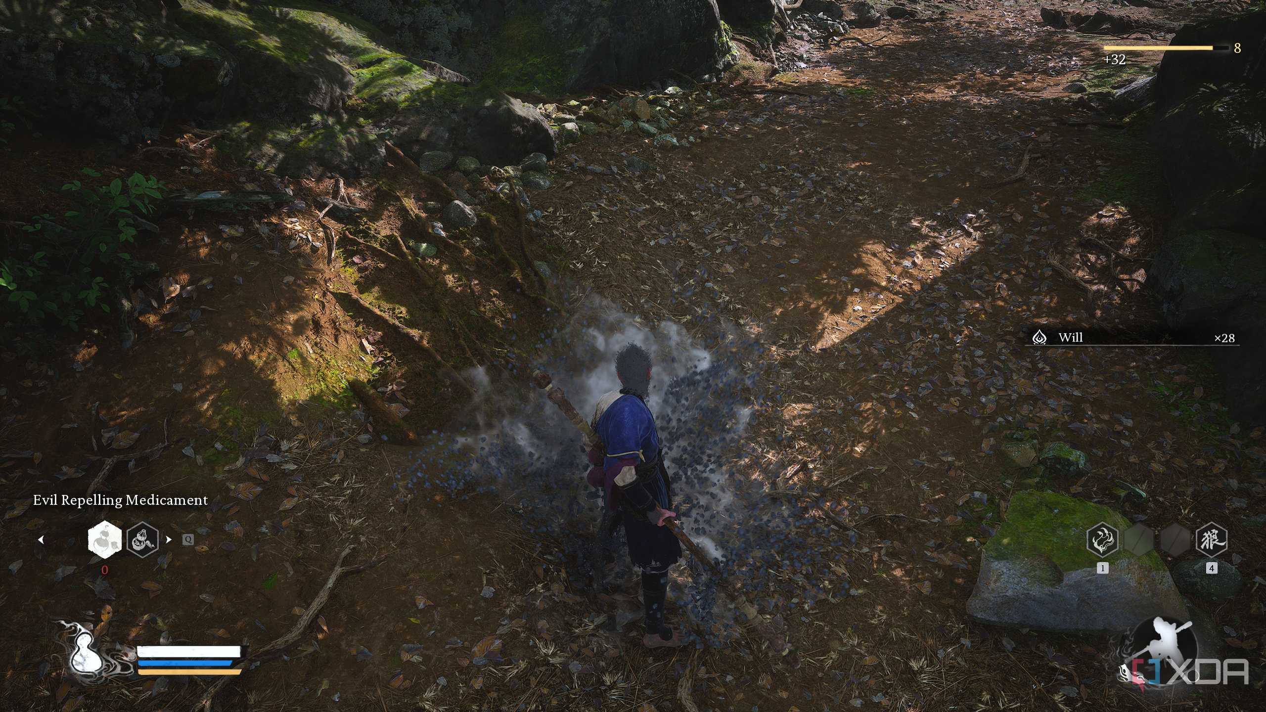 screenshot of black myth wukong