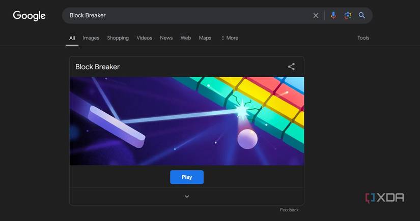 Google Break Google's new Breakout-style is already one of my favorite Easter eggs