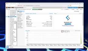 A BookStack LXC container running on Proxmox