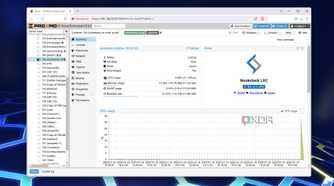 A BookStack LXC container running on Proxmox