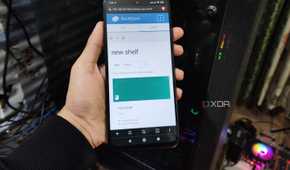 Accessing a BookStack server from a Poco M6 Pro