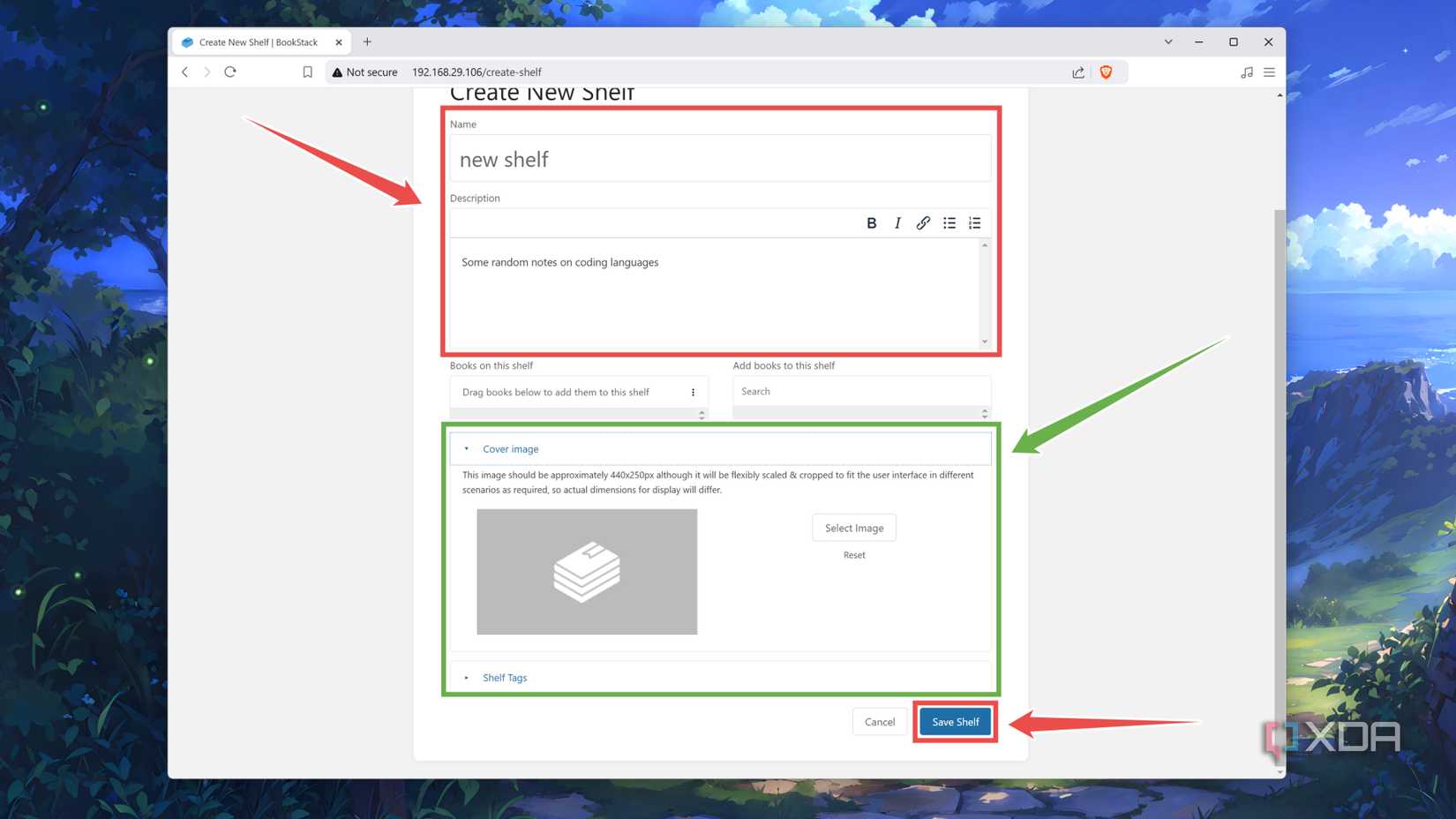 Host your own wiki server using BookStack