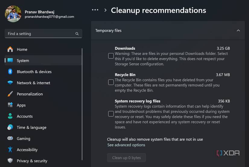 Delete unnecessary files