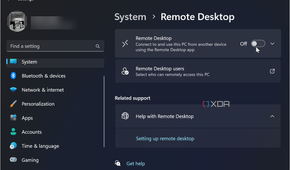 showing how to disable remote desktop access to your webcam