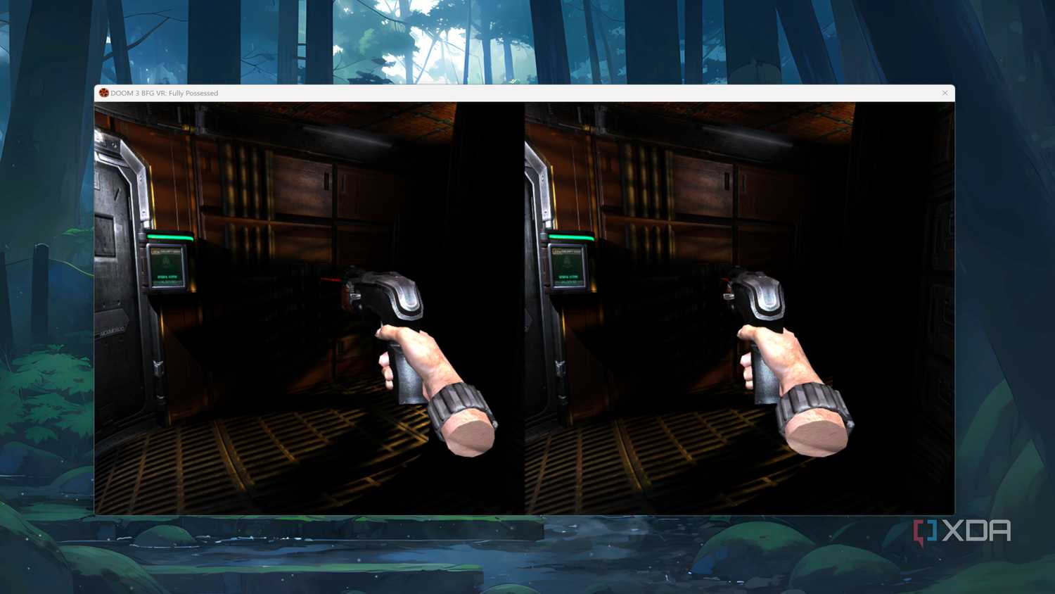 Running Doom 3: BFG Edition in VR