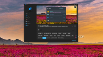 Screenshot of Flow Launcher settings with the Sublime theme enabled