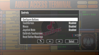 Fruitbox Configure Buttons Menu Option