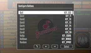 Fruitbox Configure Buttons