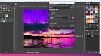 GIMP adjustment effects