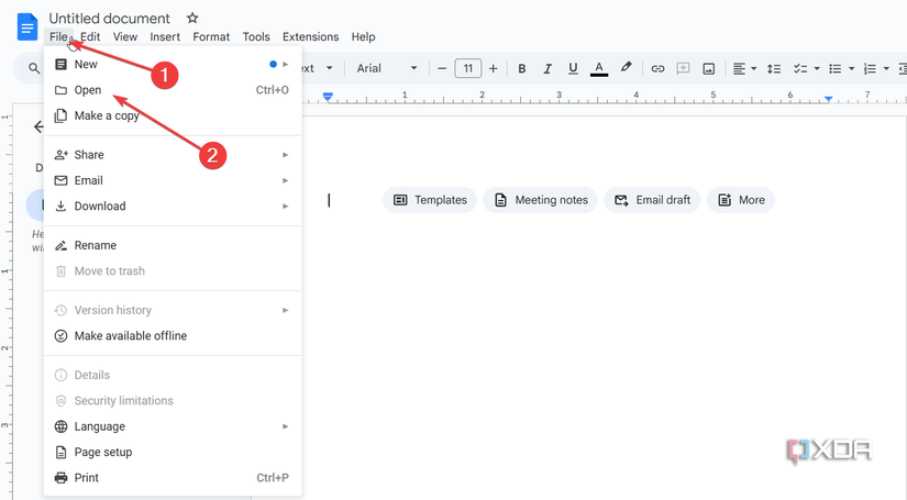 I converted my text documents into docx without using Microsoft Word in ...