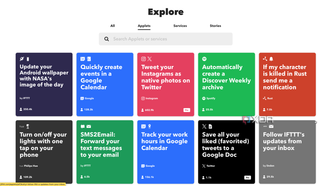 IFTTT premade applets