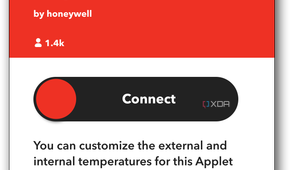 IFTTT smart home applet