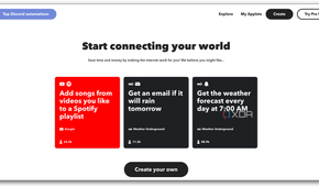 IFTTT start WU