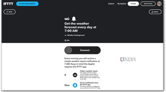 IFTTT WU notification Mac