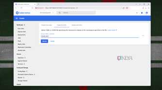 Creating a pod from a YAML/JSON file in K8s web UI