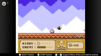 Screenshot of Kirby's Adventure on the NES during a boss fight