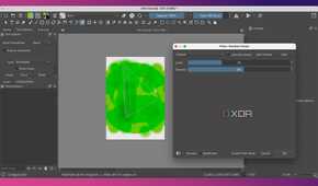 Krita random noise filter