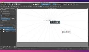 Krita Assistant Tools with Vanishing Point Plane