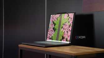 Angled front view of the Lenovo ThinkBook Plus Gen 6 Rollable