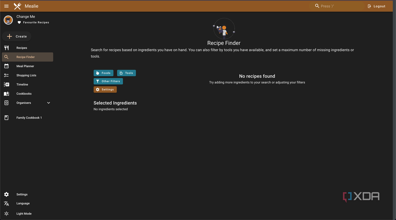 mealie-recipe-finder