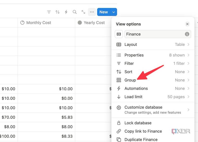 Notion groups