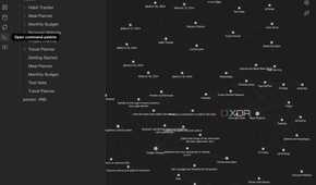 Obsidian notes graph