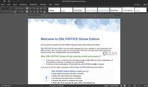 OnlyOffice homepage