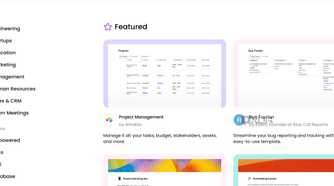 AppFlowy templates