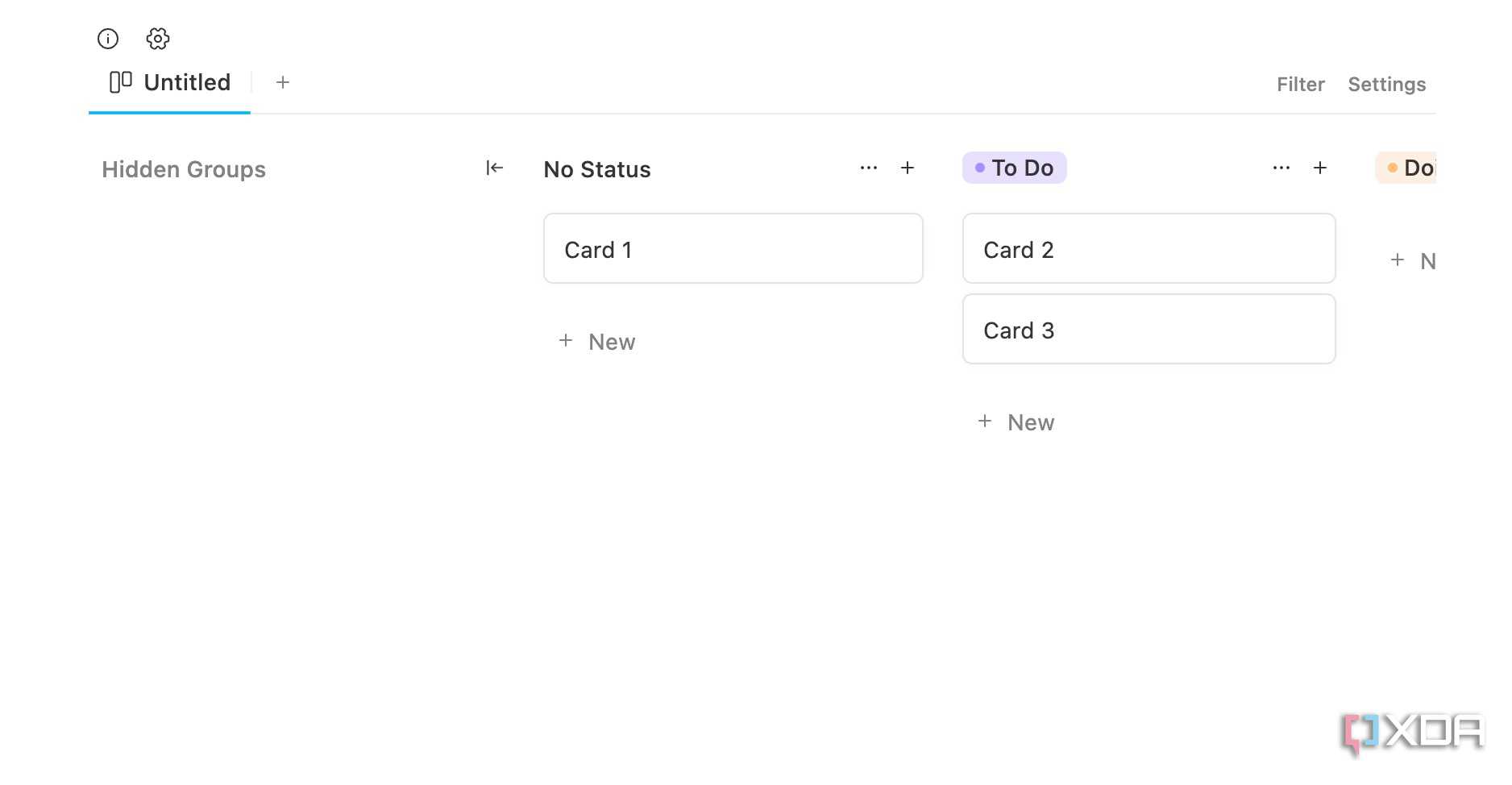 AppFlowy kanban boards