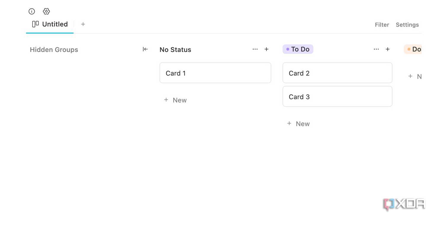 AppFlowy kanban boards