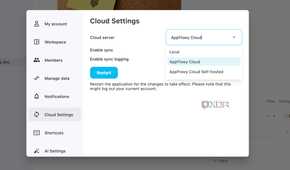 AppFlowy host on your server